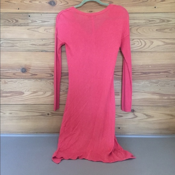 Bebe Hot Pink Sweater Tunic - Picture 2 of 4